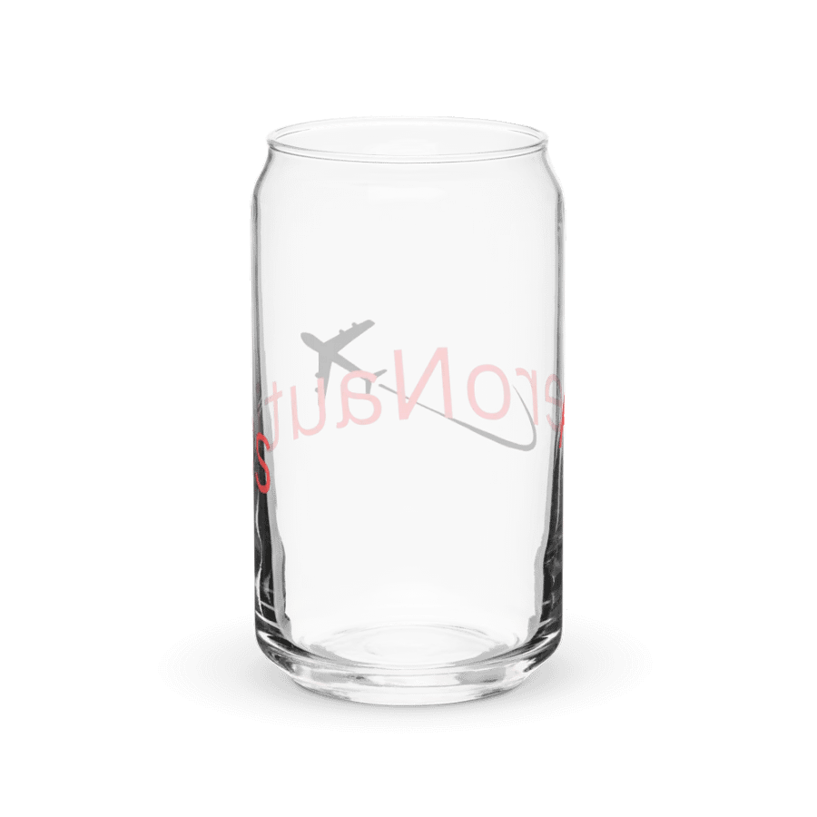 Elevate Your Sips: AeroNautics Can-Shaped Glass product image (12)