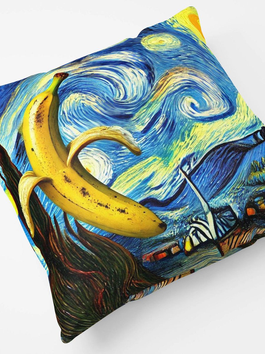 🛋️ Velvet Underground & Nico – Van Gogh-Inspired 18x18 Pillow product image (4)