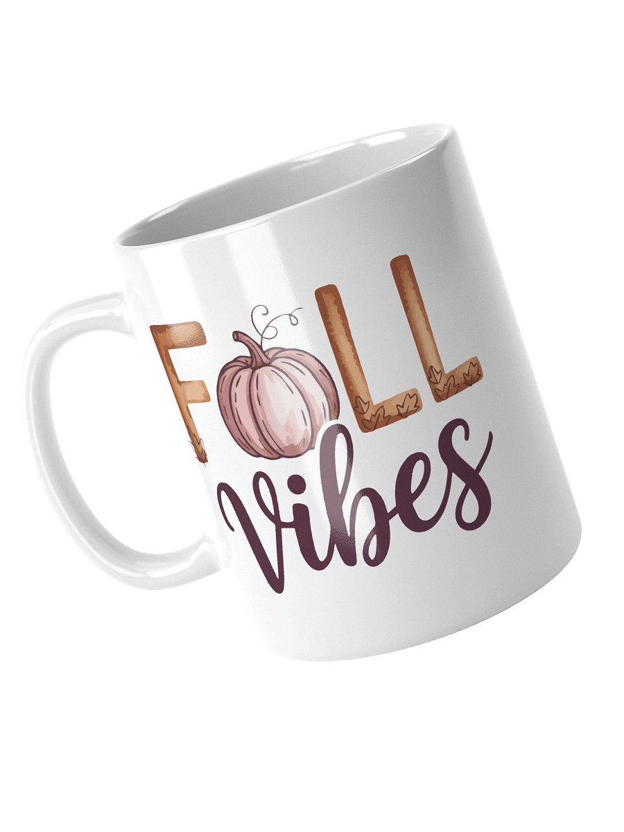 Fall Vibes White Glossy Mug product image (12)