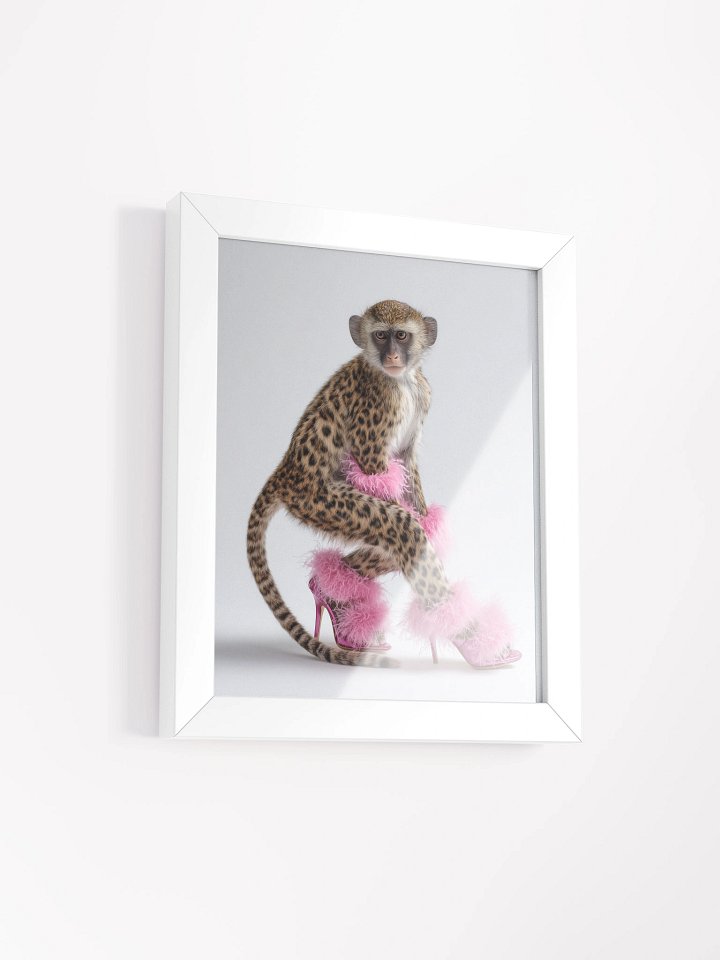 Glam Monkey - Framed High-Quality Matte Poster product image (28)