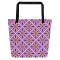 Detailed Symmetrical Pattern All Over Print Tote product image (1)