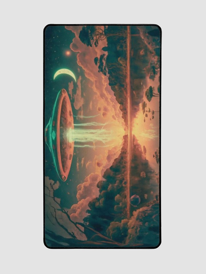 Twilight UFO Desk Mat product image (2)