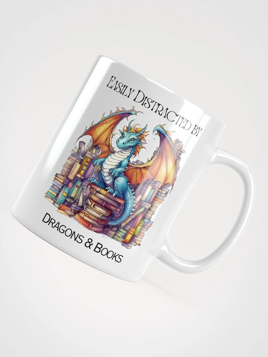Dragon and Book Lover Mug product image (8)