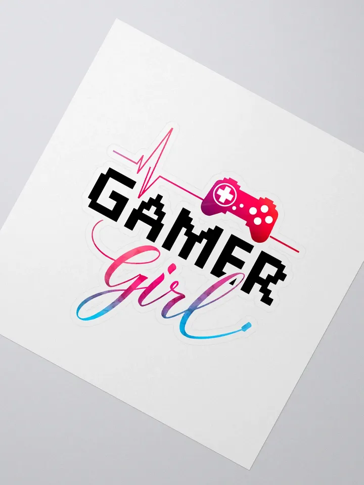 Gamer Girl Heartbeat Sticker Set product image (2)