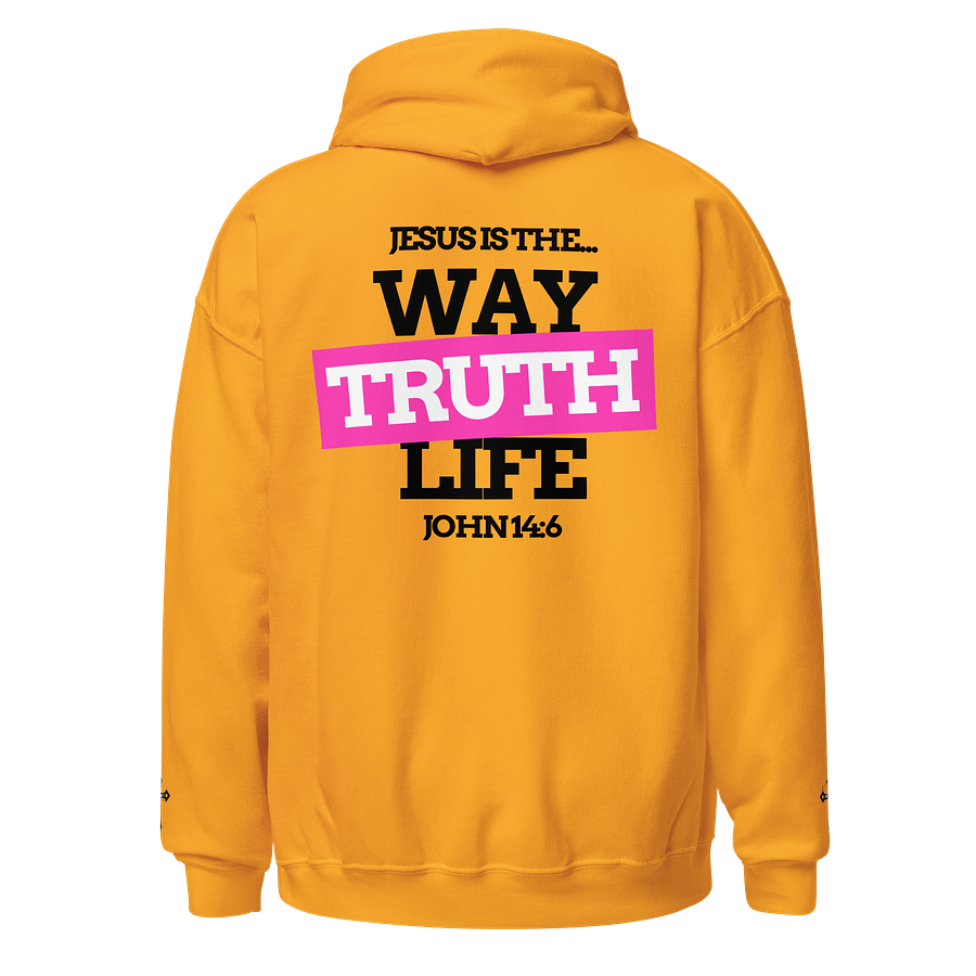 John 14:6 - Way, Truth & Life Unisex Hoodie product image (5)