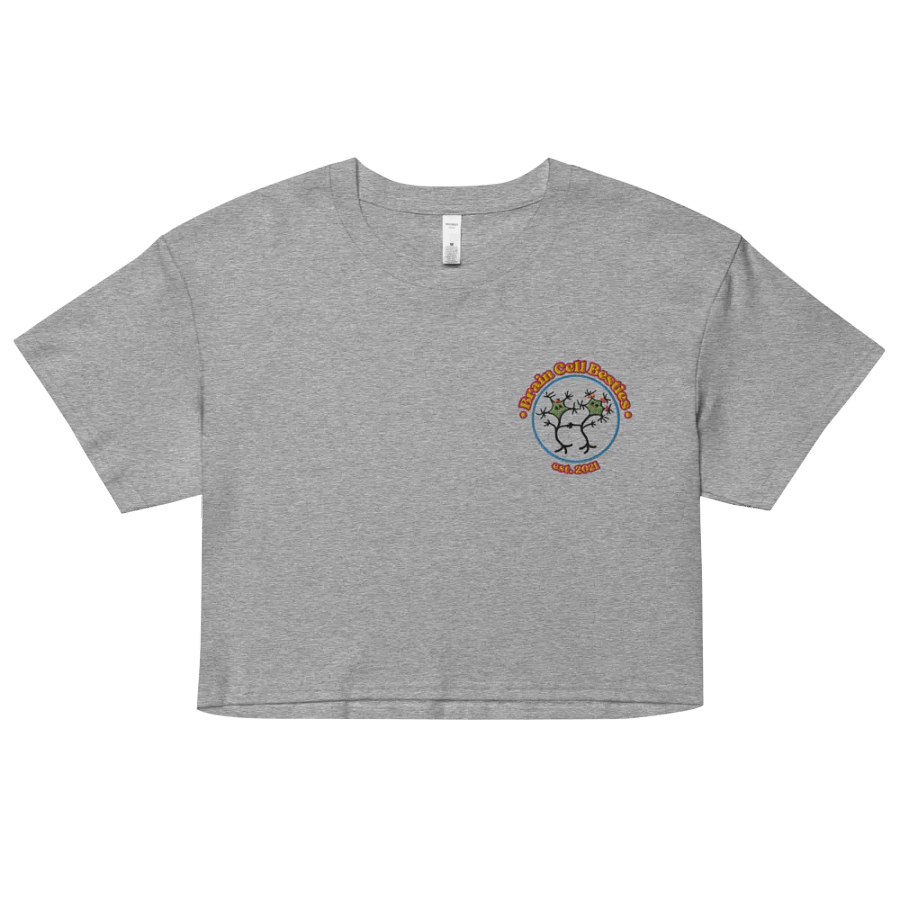 BCB • Brain Cell Besties Crop Shirt (embroidered) product image (1)