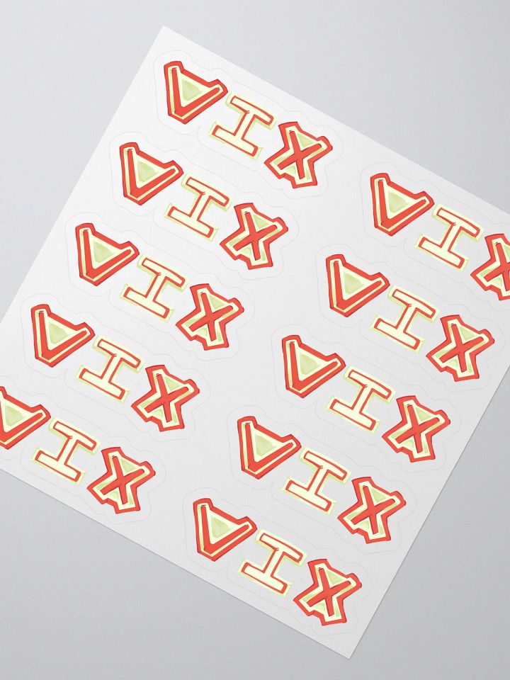 10x "VIX" Candles Sticker Pack product image (2)
