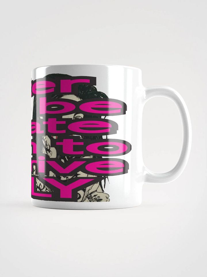Fashionably Late | White Glossy Mug product image (1)