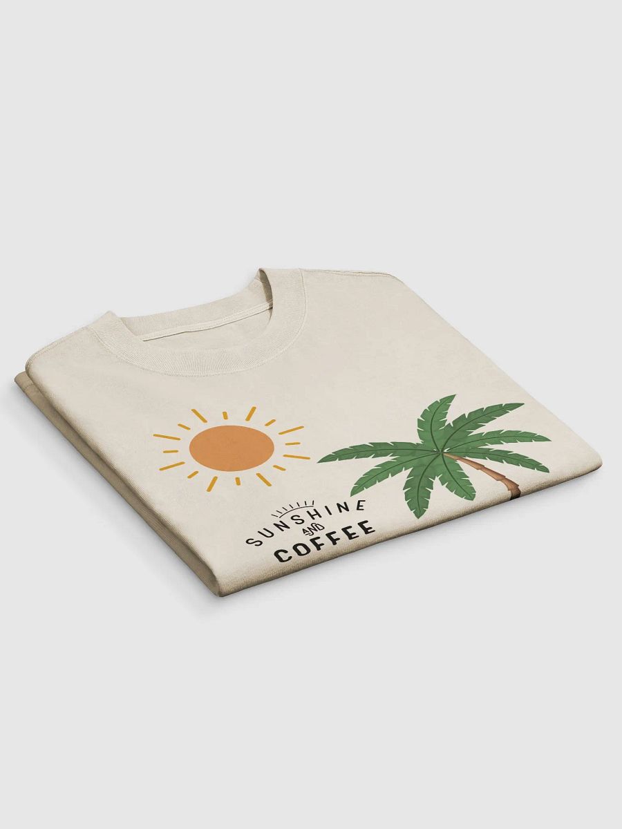 Sunshine and Coffee TShirt product image (3)