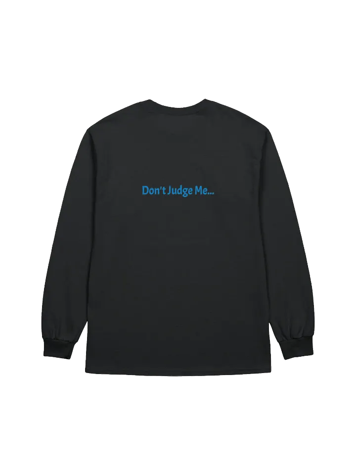 Happy Thoughts - Don't Judge Me - Junk Food - Gildan Ultra Cotton Unisex Long Sleeve T-Shirt product image (2)