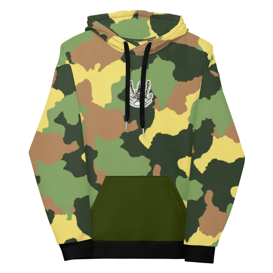 Green Camouflage Anchor Hoodie product image (12)