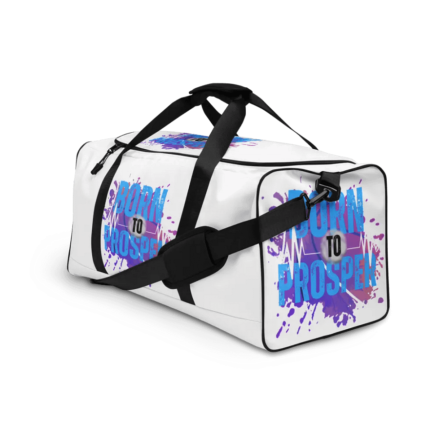 Born to Prosper All-Over Duffle Bag product image (10)