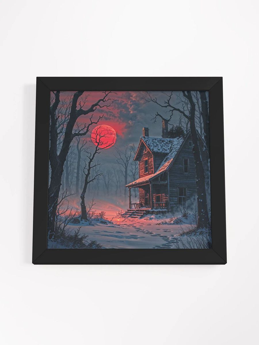 Crimson Moonlight Framed Print product image (14)