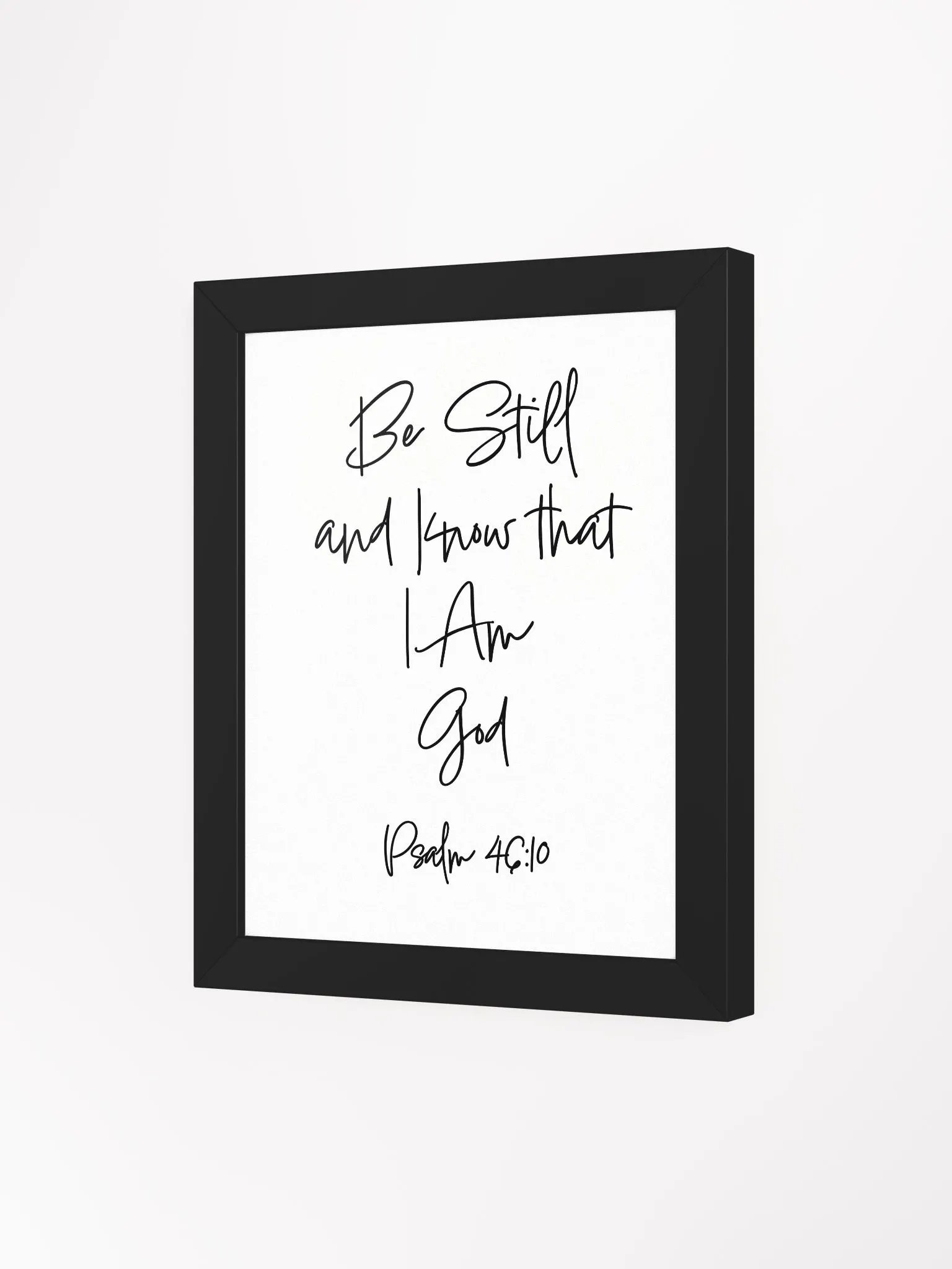 Be Still - Framed Print product image (3)