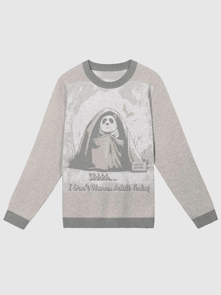 Cozy Panda Classic Fit Sweater product image (4)