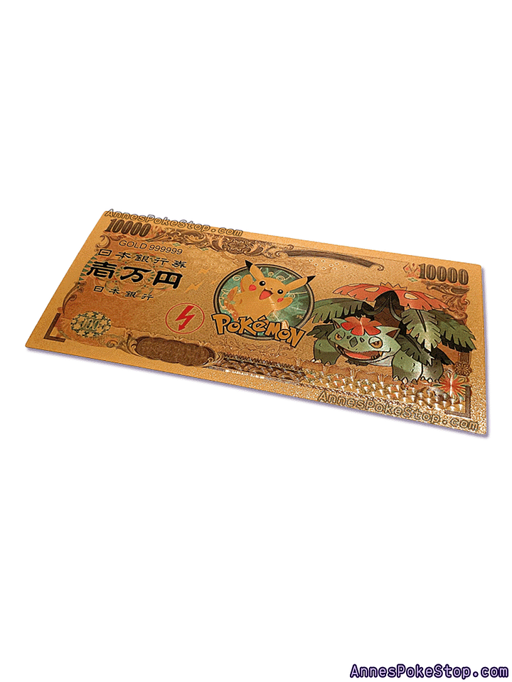 24k Banknote Collectable - Venusaur product image (2)
