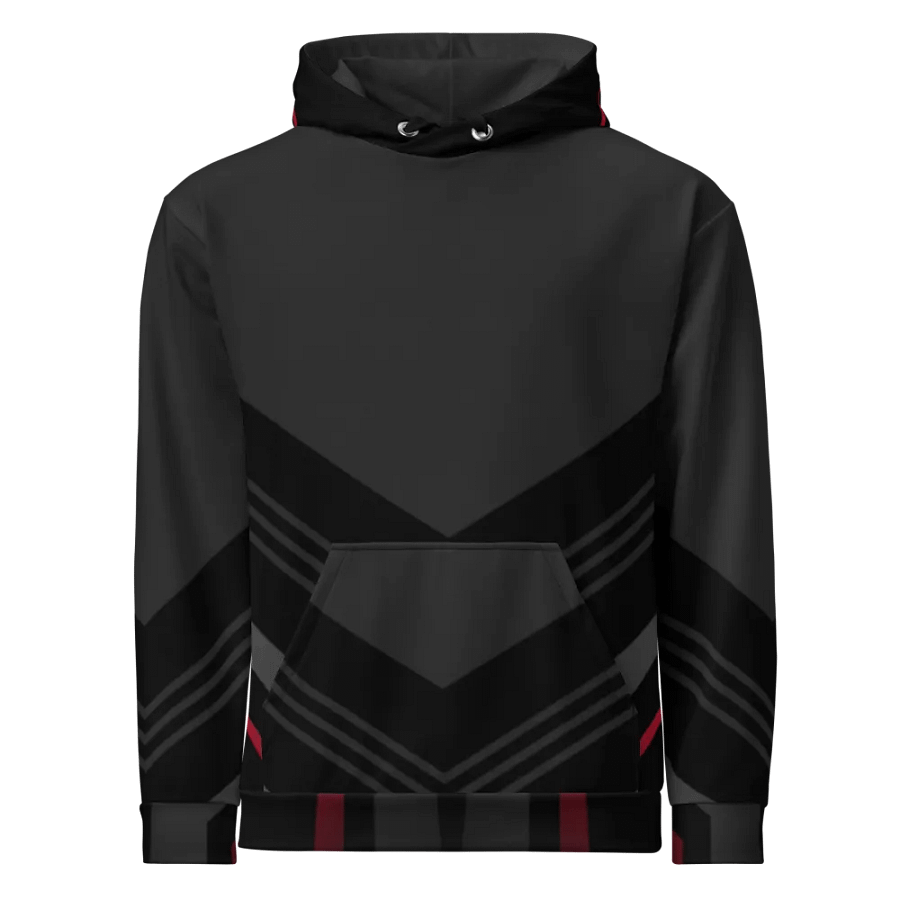 Symmetry in Red Unisex Hoodie product image (1)