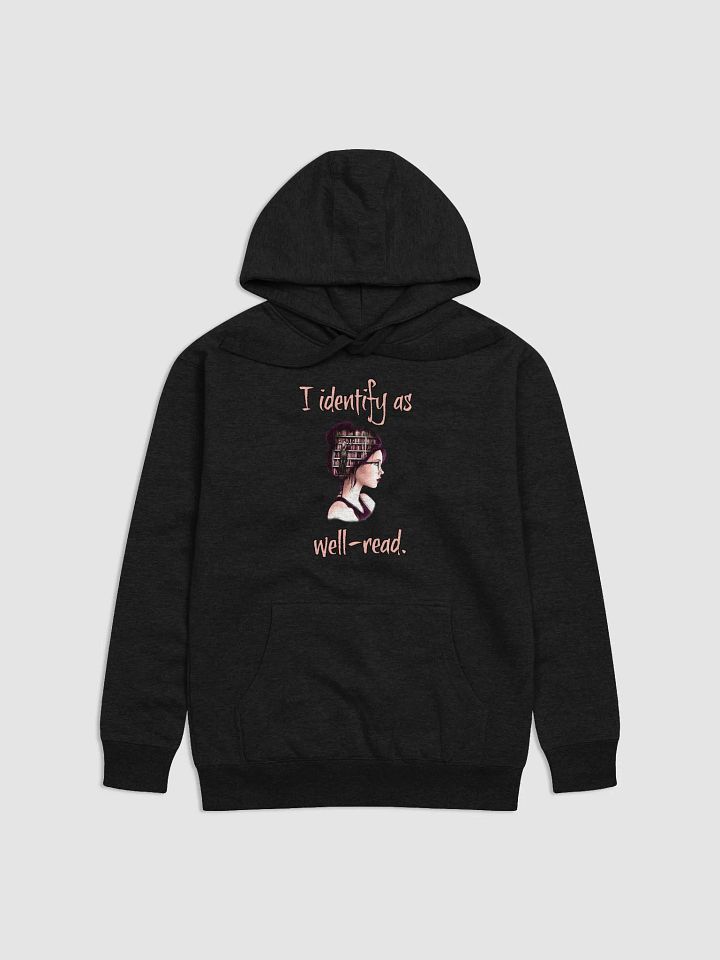 I Identify As Well-Read (Library In Her Head) Hoodie product image (1)