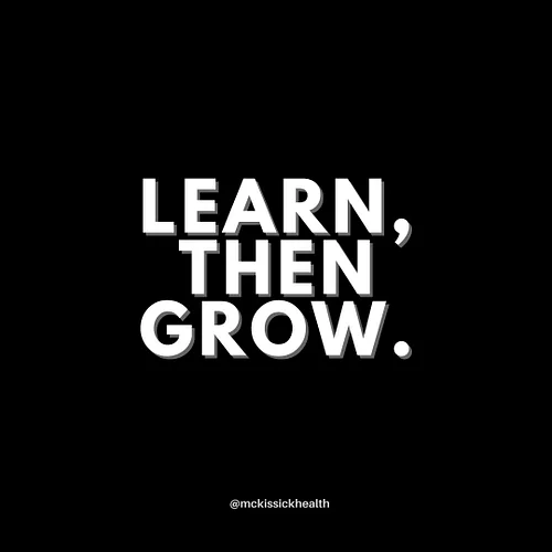 Step 1: Figure out what needs to be figured out.
Step 2: Don't repeat it. 

Growth can be more mysterious than we think. We c...
