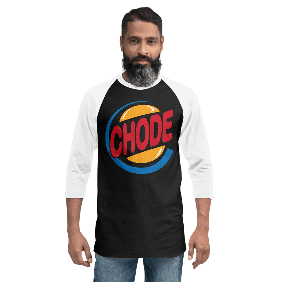 Chode Burger raglan product image (6)