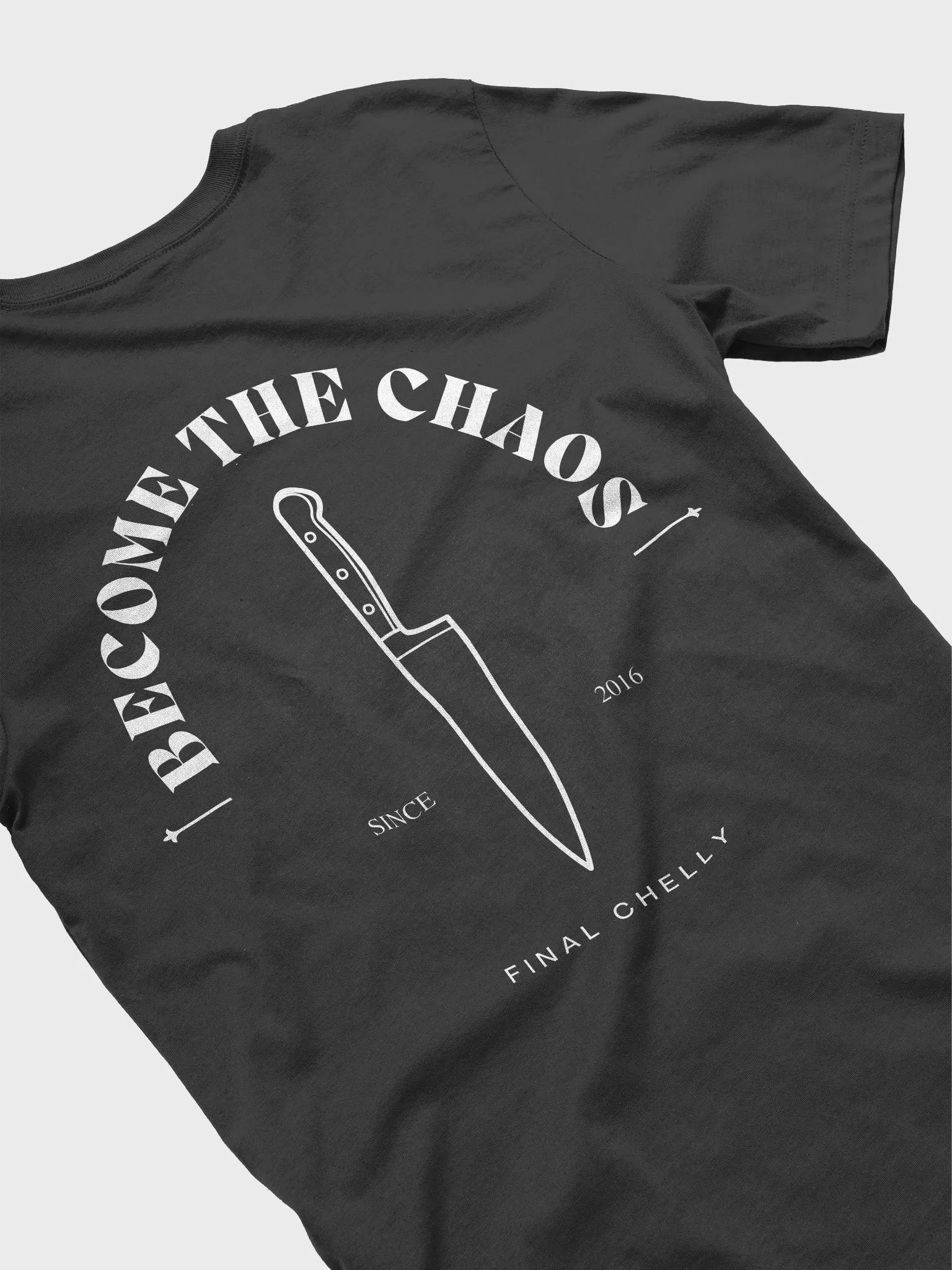 Become The Chaos Supersoft 100% Cotton Printed Tee product image (4)