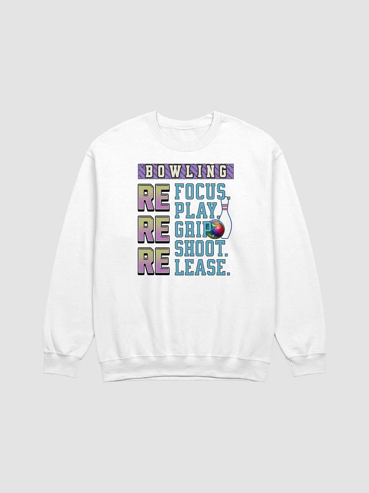 Reuse Bowling Strike Focus Crewneck Sweatshirt product image (23)