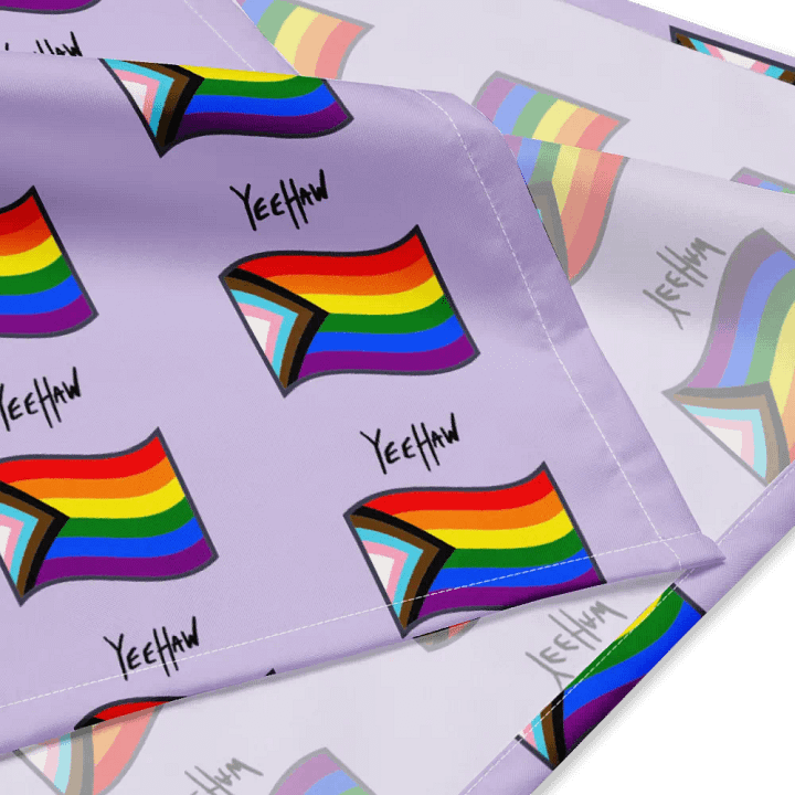 Cowboy x Pride Bandana (Purple) product image (4)