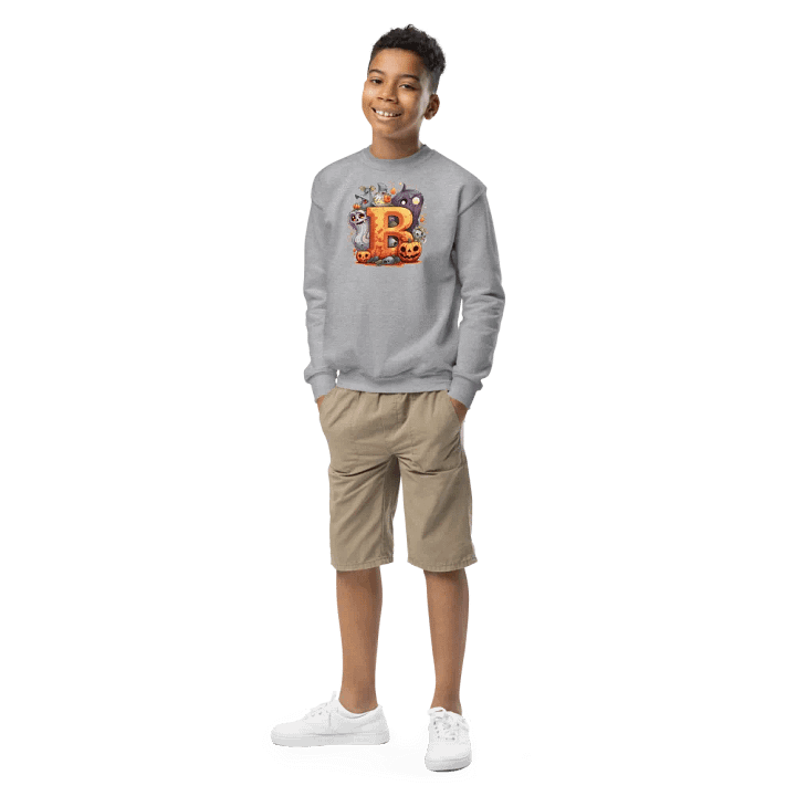 Cute Halloween Monogram Letter B Sweatshirt product image (2)