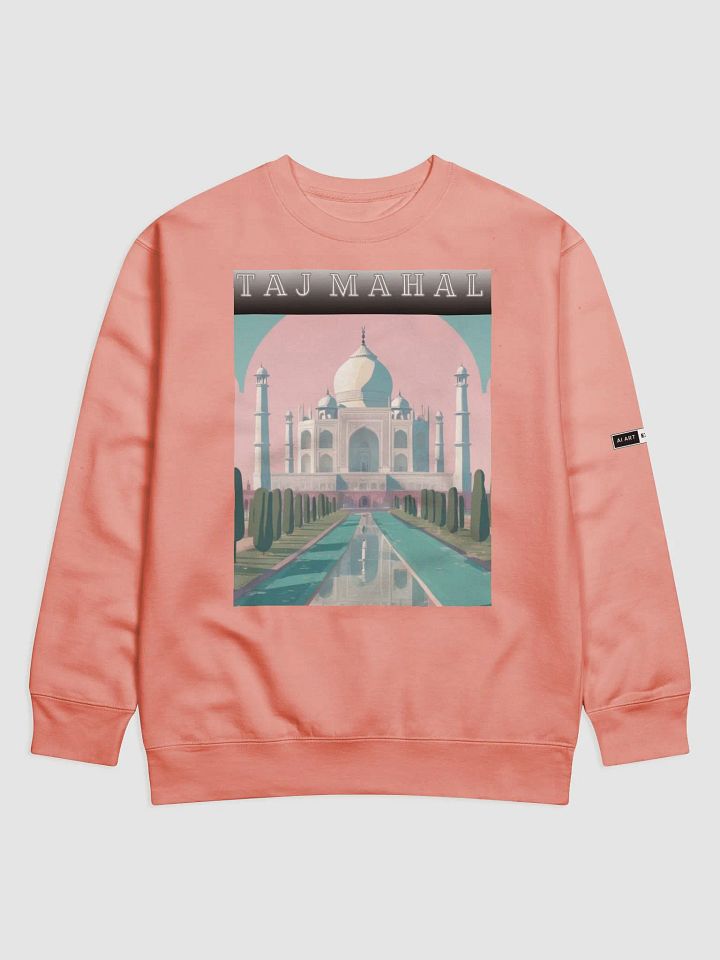 "TAJ MAHAL" premium cotton sweatshirt product image (1)
