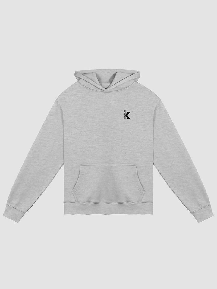 Oversized Unisex Hoodie (Black Logo) product image (1)