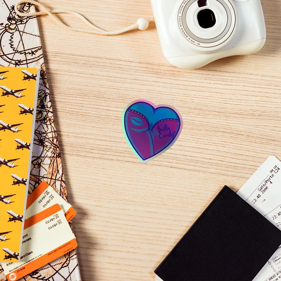 HEART BUTT STICKER product image (7)