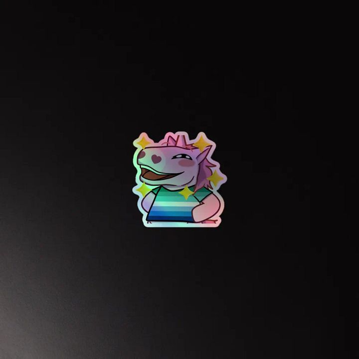 GAY Pride Holographic Sticker product image (4)