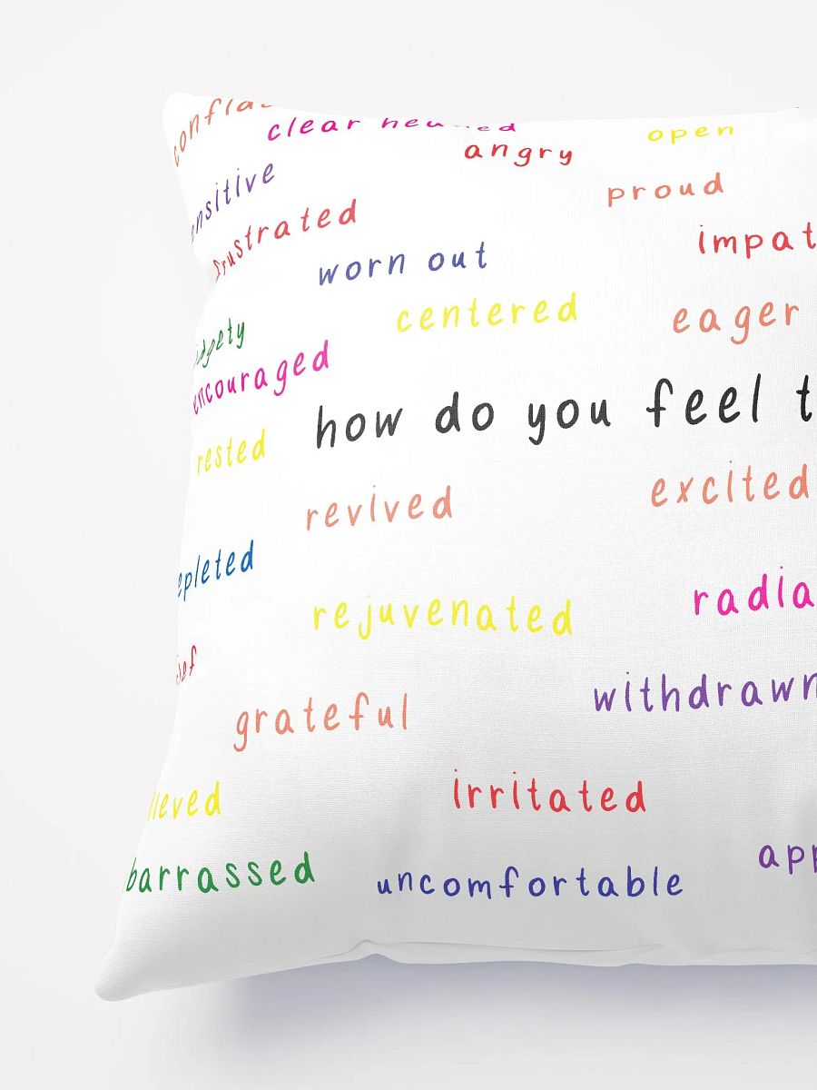 Feeling Words Pillow product image (6)