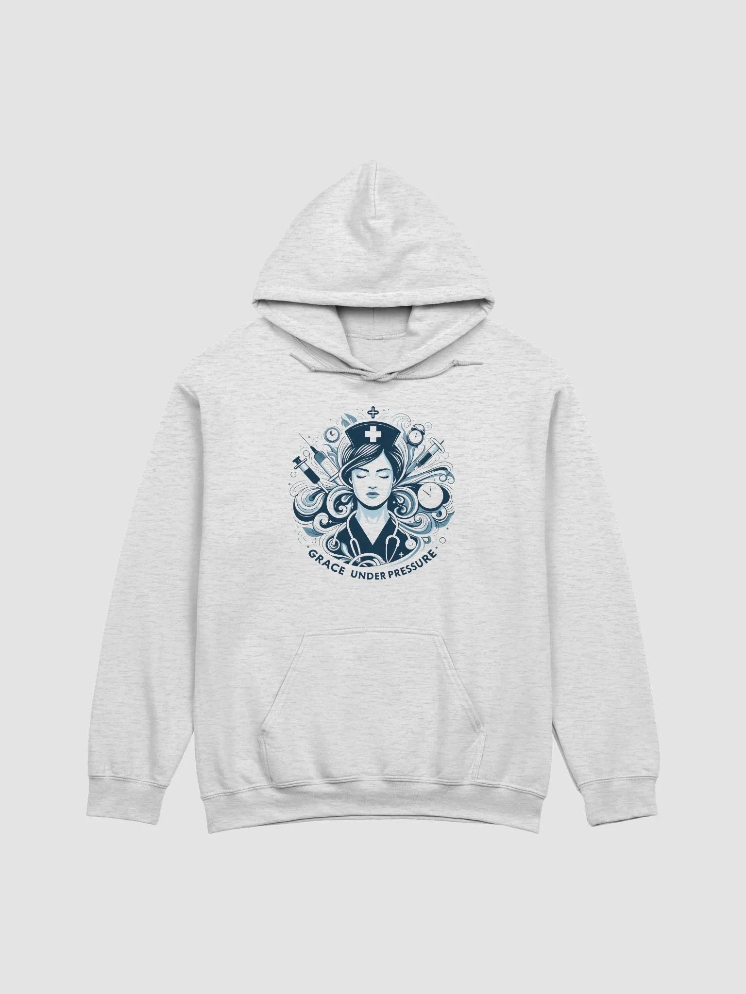 Grace Under Pressure Nurse Hoodie product image (6)
