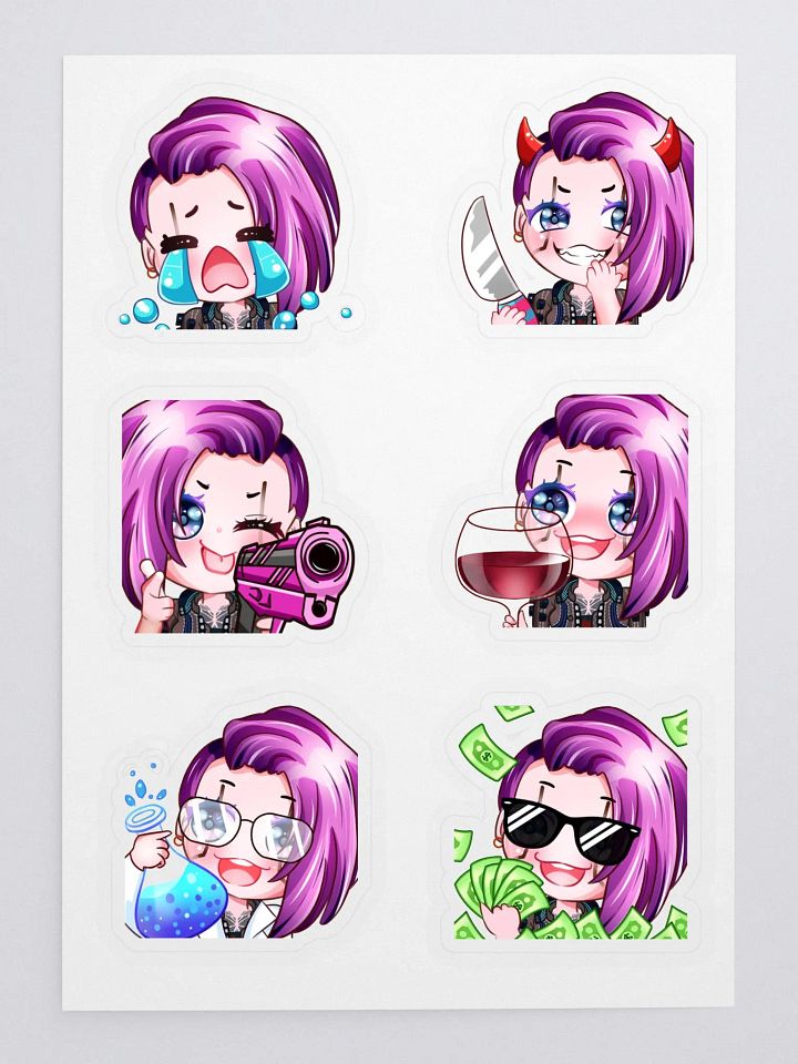 VG Emote Sticker Pack 2 product image (1)