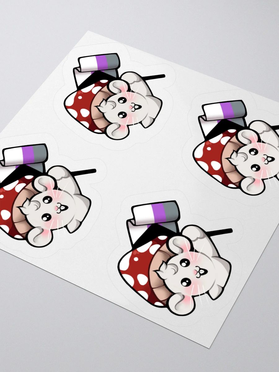 Demisexual Pride Flag Stickers product image (3)