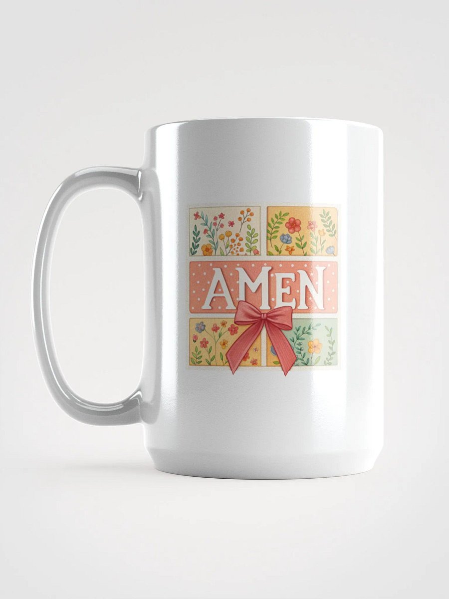 Divine Floral Amen Mug product image (2)