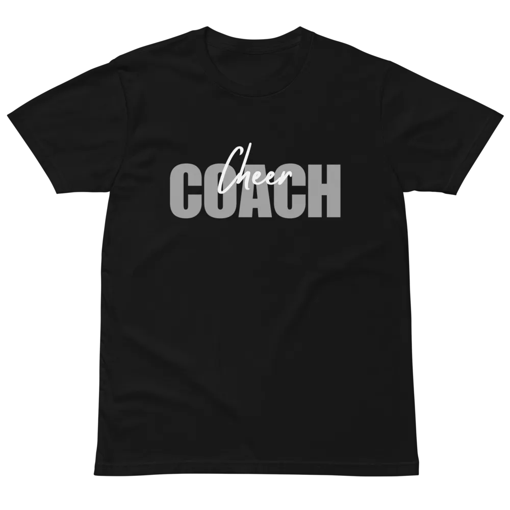 Cheer Coach Cheerleading Squad Mom Unisex Premium T-Shirt product image (2)
