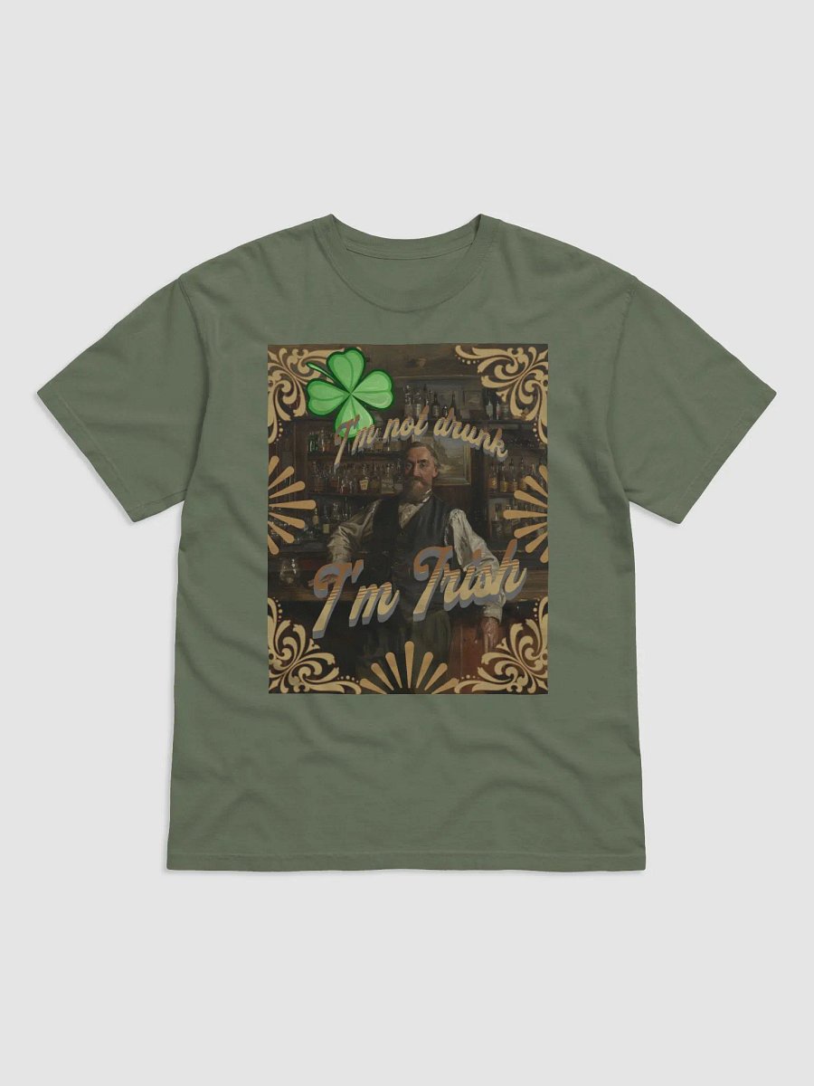 St. Patrick's Day Heavyweight Unisex Crewneck T-shirt product image (1)