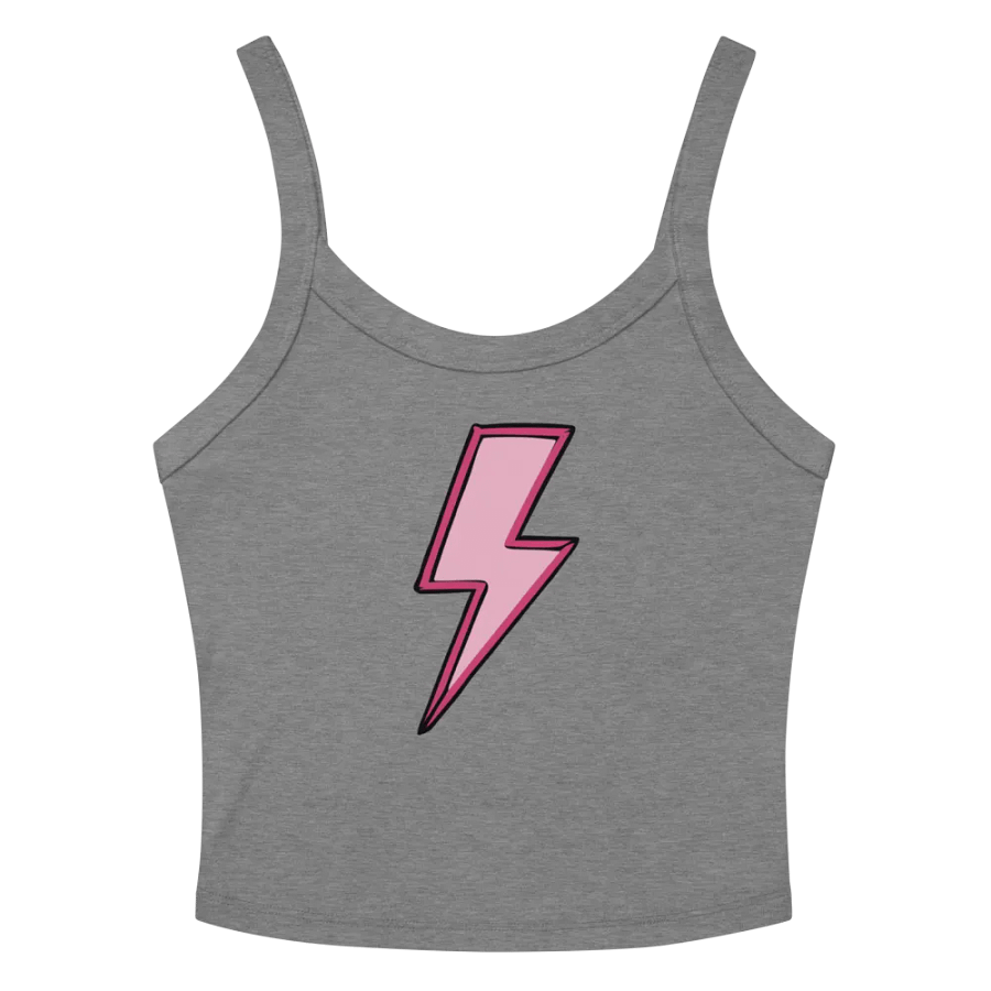 Electric Bolt Ribbed Tank Top product image (2)
