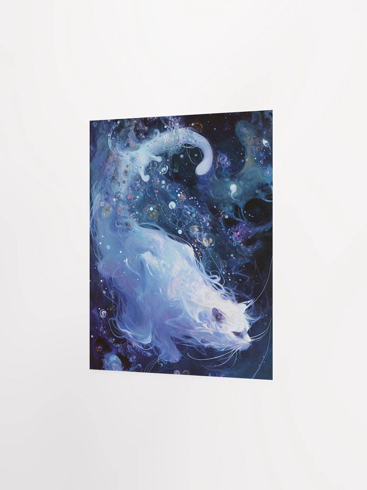 Cosmic Cat Celestial Art Poster product image (2)
