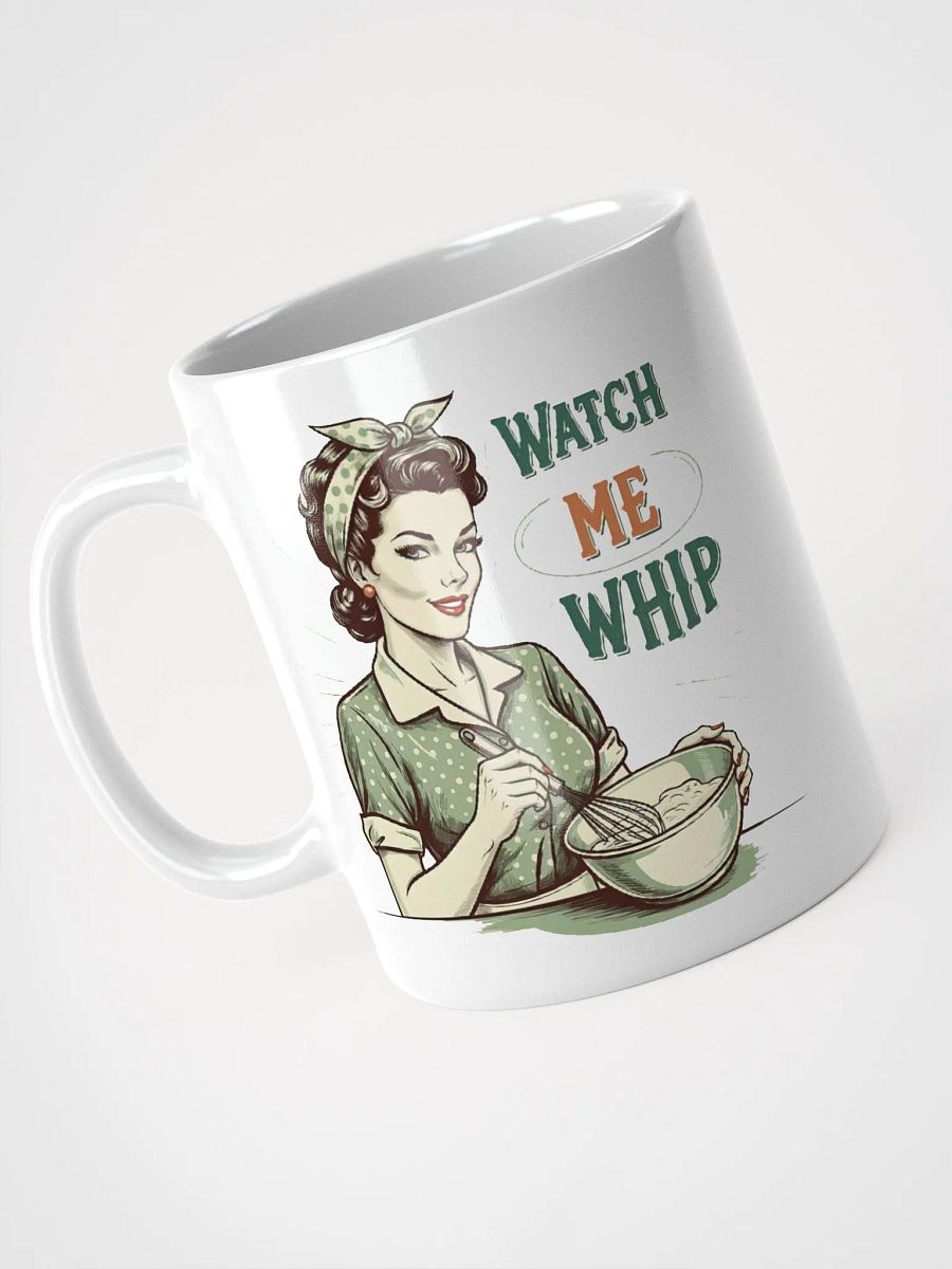 Retro 'Watch Me Whip' Mug product image (3)