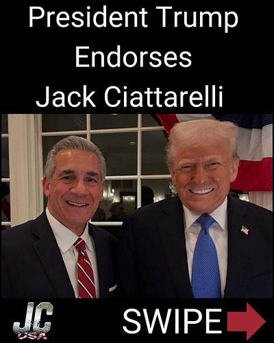 LETS GO!
President Trump has just FULLY ENDORSED Jack Ciattarelli for NJ Governor.

I have gotten to know @jack4nj and his te...