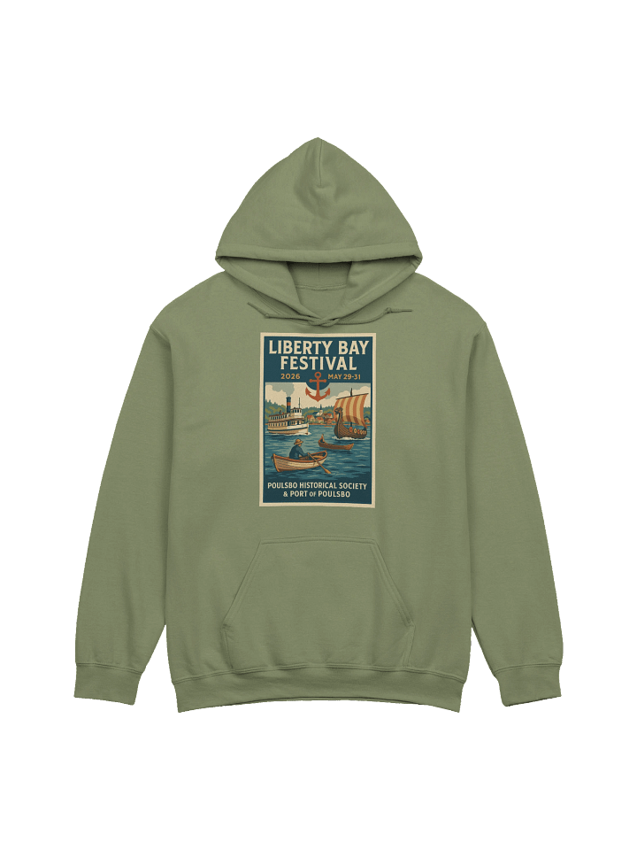 Liberty Bay Festival Vintage Poster Hoodie product image (1)