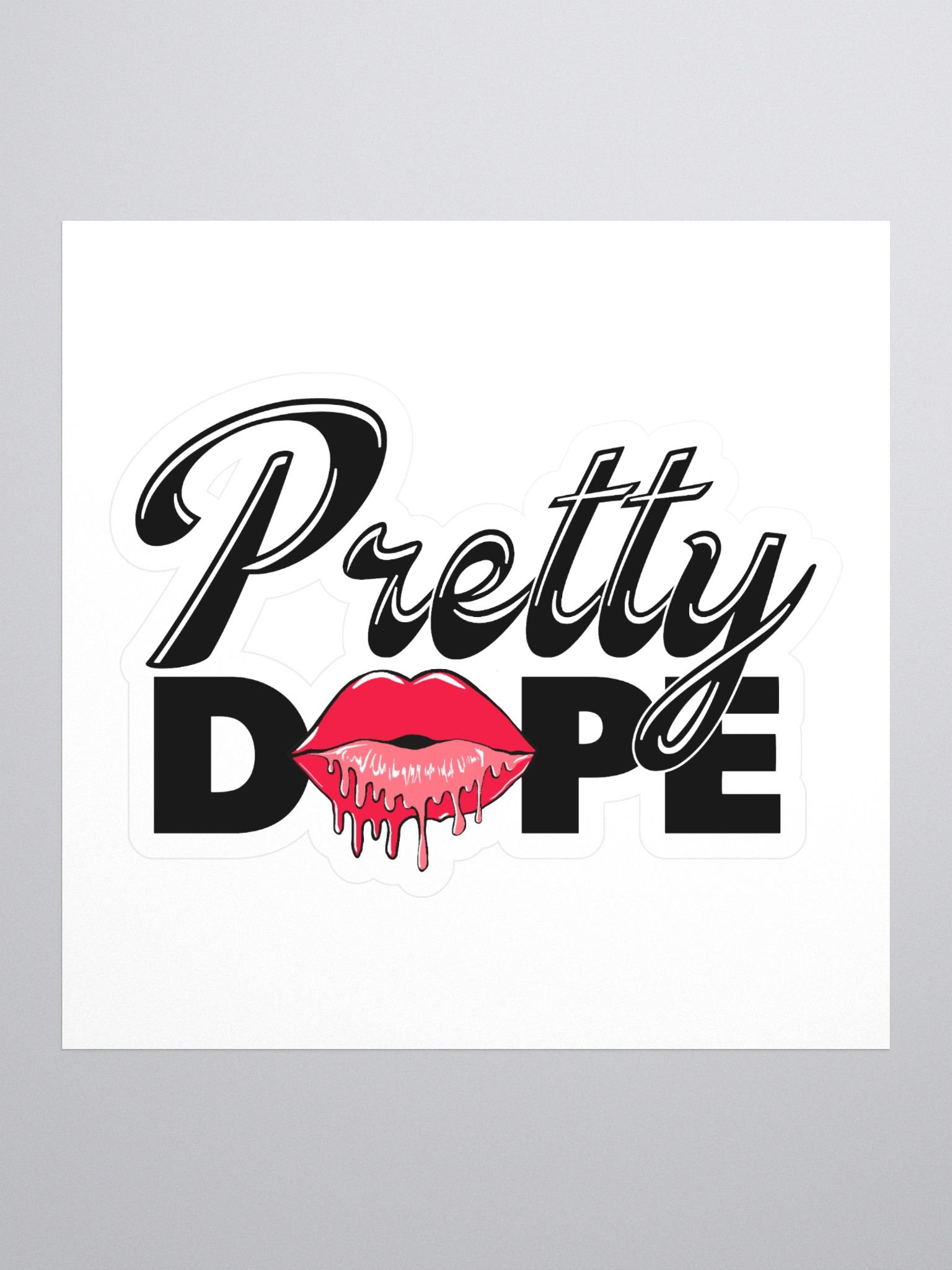 The Official 'Pretty Dope' CEO of Cash Sticker product image (1)