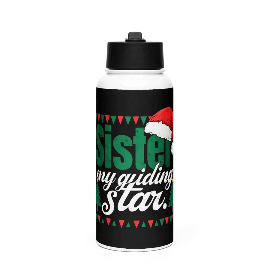 Holiday Cheers Sister Water Bottle product image (1)