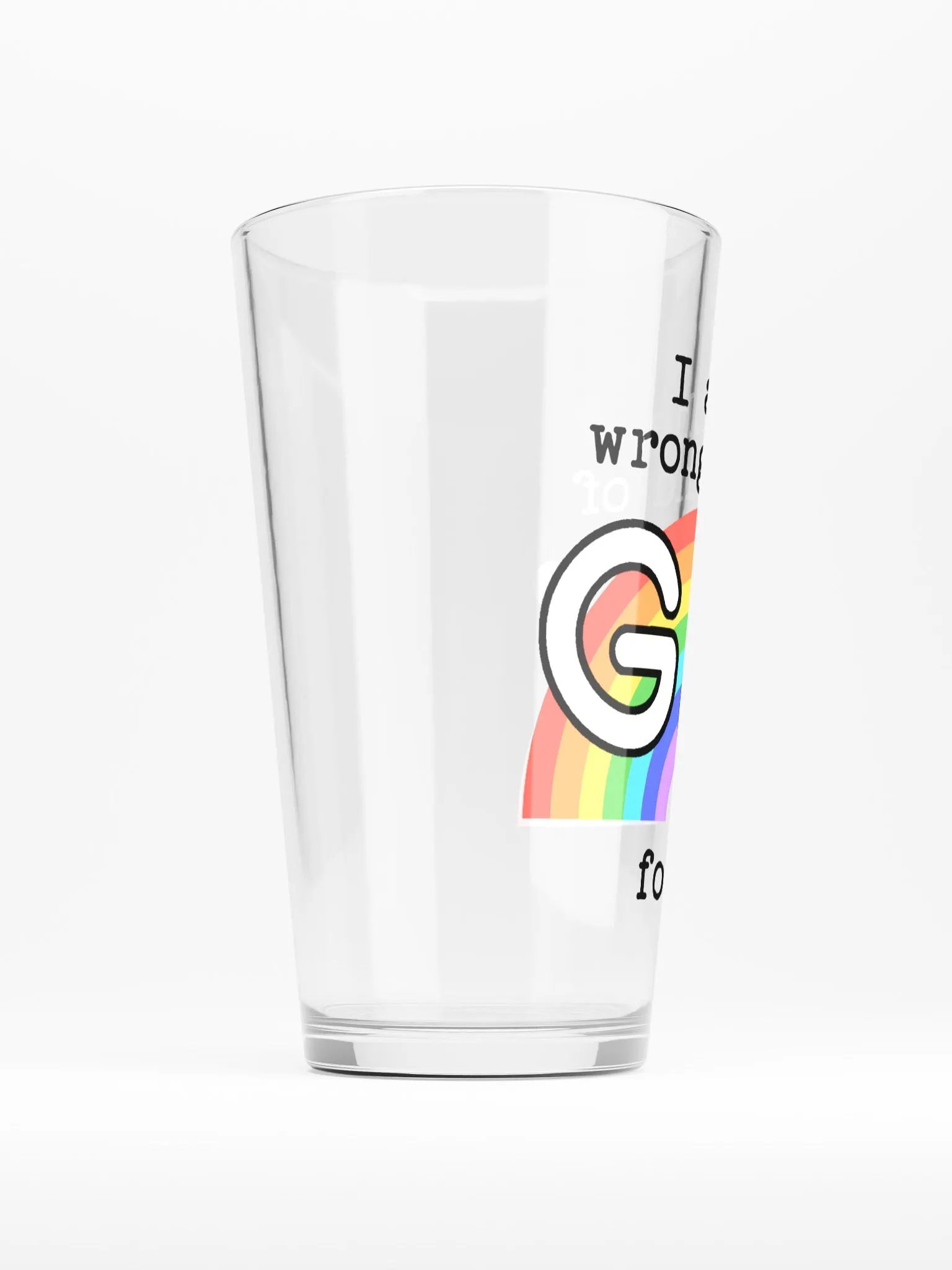 Wrong Kind of Gay (glass) product image (2)