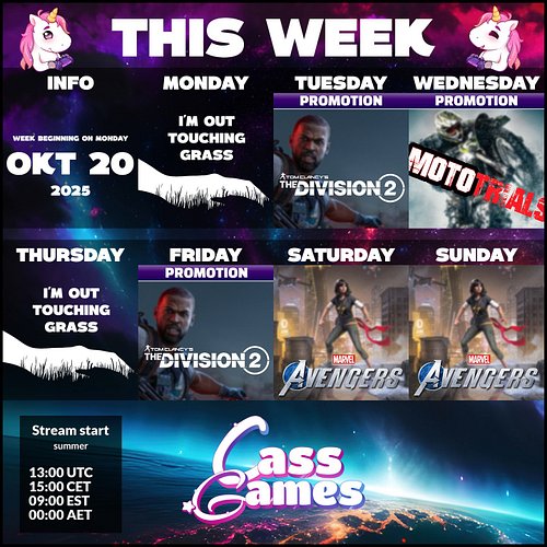 A bit of Halloween drops in @thedivisiongame 2 this week, covering MotoTrials by @proudartsacademy and back into @playavenger...