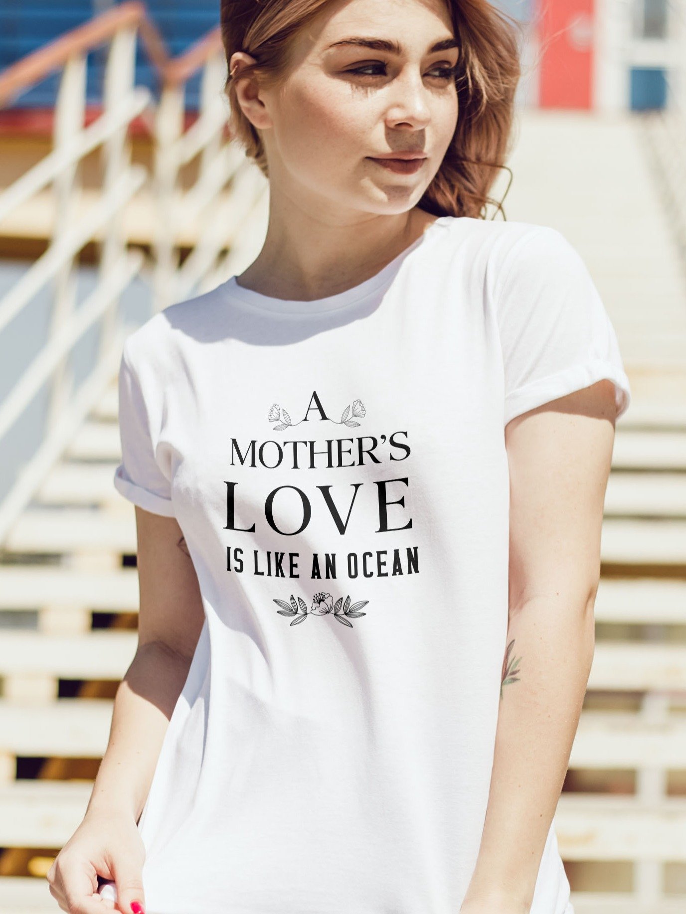 A Mother's Love is Like an Ocean Mother's Day T-Shirt product image (1)