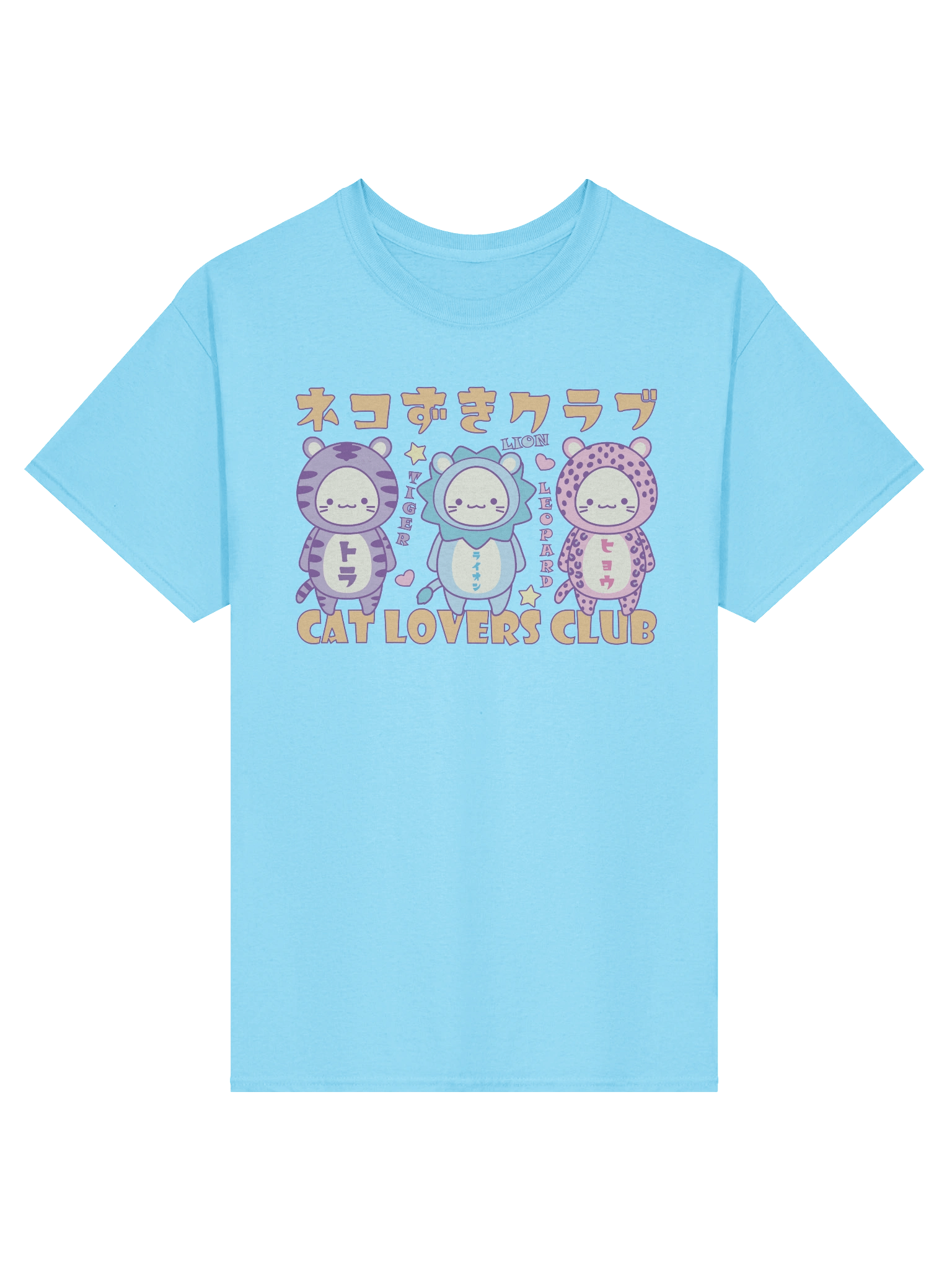 CAT LOVERS CLUB 2 - Unisex Adult Heavyweight T-shirt product image (2)